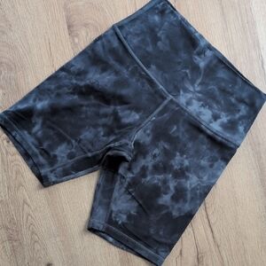 Lululemon Tye Dye Bike Shorts